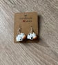 Sterling Silver Earrings - Cows - Brand New & Sealed!! 
