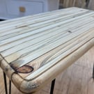 A pair of Handmade eco tables