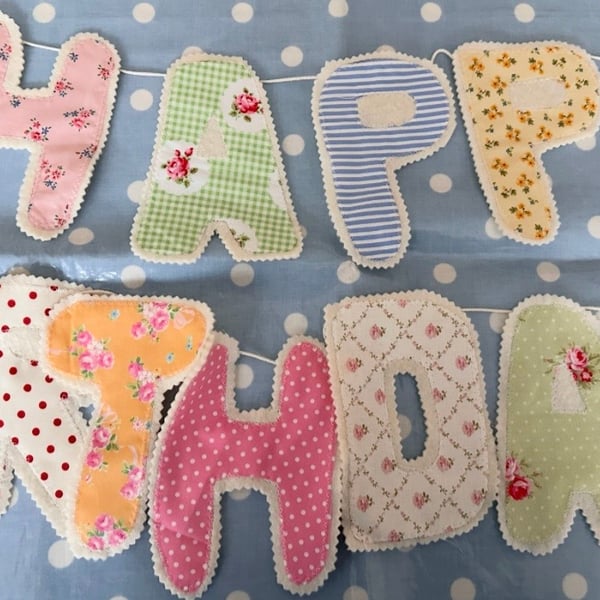 Happy Birthday Bunting