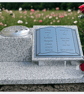 Memorial Grave Stone Marker Personalised Granite Cemetery Headstone  Plaque  - Image 1