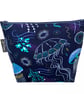Makeup bags, dark blue jelly fish  - Image 5