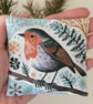 Robin Print Scented Hanging Christmas Decoration - Image 5