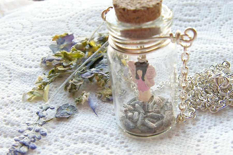 Lavender Fairy Necklace Lavender Fairy Necklace