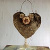 Velvet Heart Lavender Sachet (Design 3)