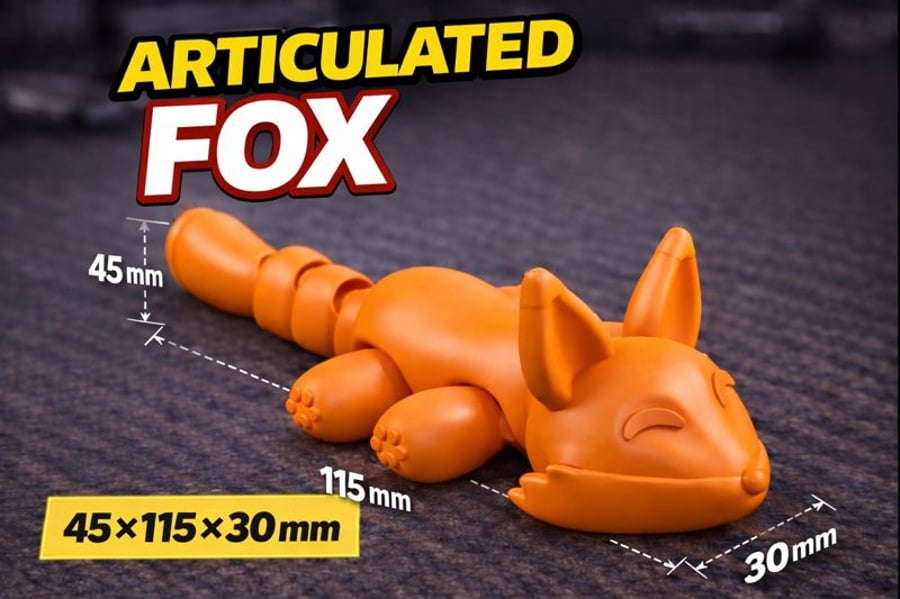 Articulated Fox - 45 - 115 - 30mm