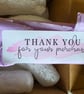 Hand Painted Lavender Purple Wooden Bookmark – Handmade Book Lover Gift - Image 3