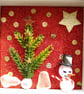 Starry Night Christmas Scene Box Frame Art - Image 2