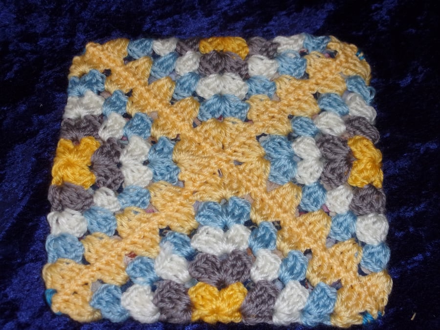 REDUCED PRICE Granny Square Envelope Pouch