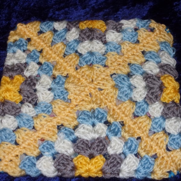 REDUCED PRICE Granny Square Envelope Pouch