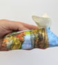 Rural countryside lake pocket bag tissue case. 