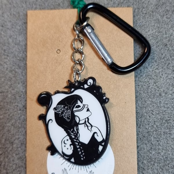 Boho Hippy Hand Crafted Keyring