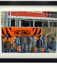 Cincinnati. Framed & Unframed Fine Art Print, American Football, Stadium Gift