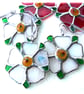 Yorkshire Rose Muni Suncatcher Decoration Stained Glass Handmade - Image 4