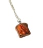 Miniature Beans On Toast Necklace, British Food Jewellery, Unique Gift Idea - Image 3