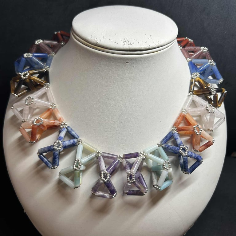 Helix Chunky Gemstone Necklace