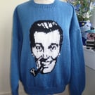 Hand Knitted Bob Dodds Lightweight Sweater