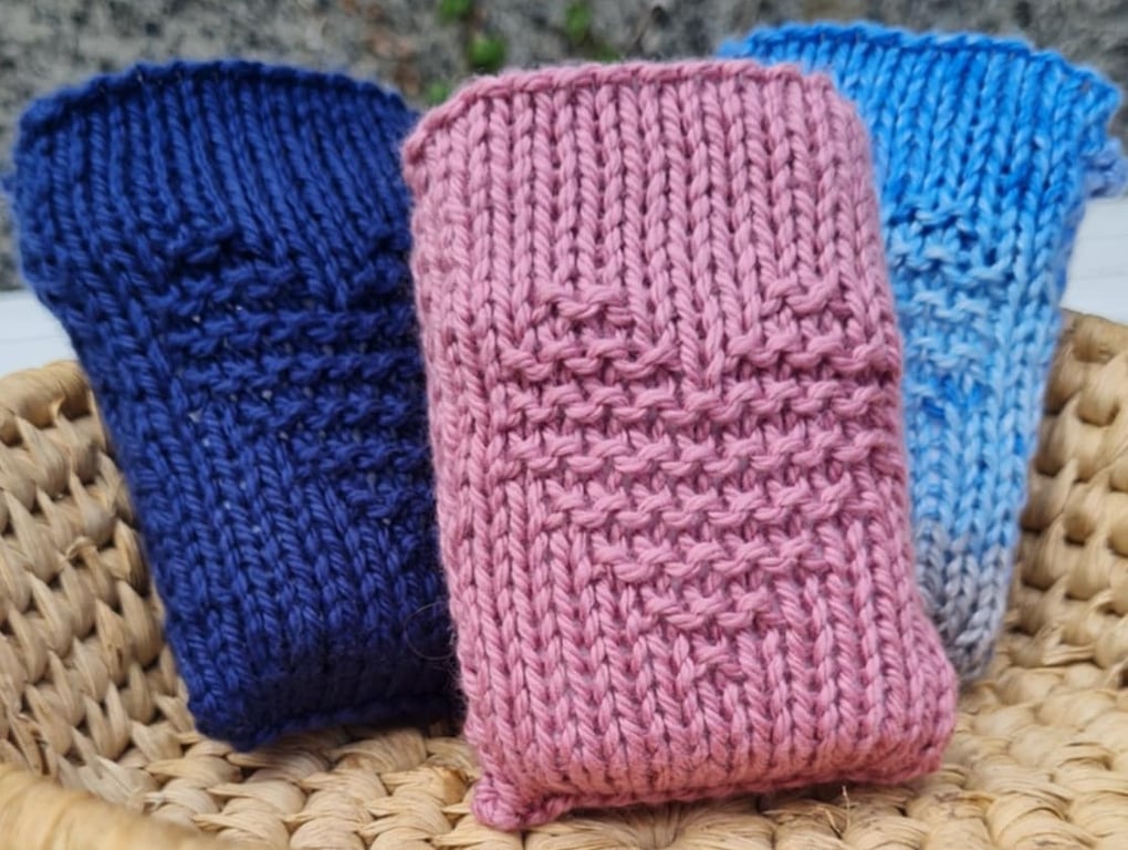 Hand Knit Soap Saver Sacks