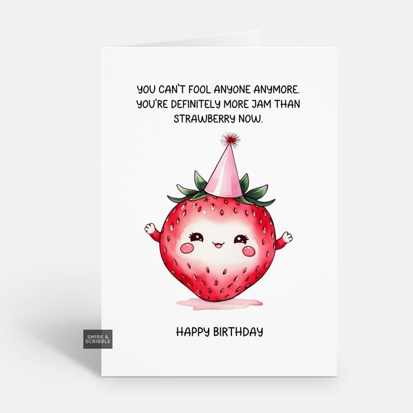 Unique Funny Birthday Card For Him Or Her 