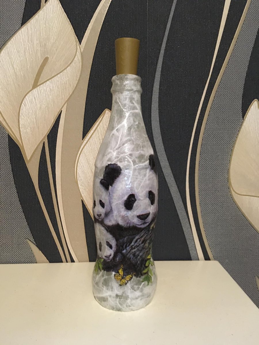 Panda light bottle 
