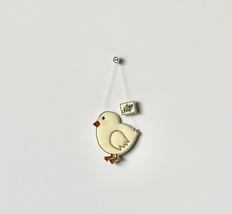 'Cheep Cheep' Chick - Hanging Decoration
