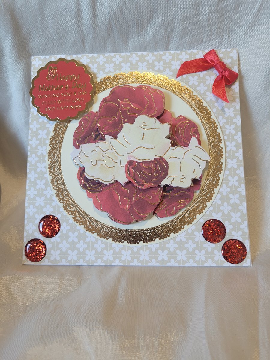 Mothers Day Greeting Card - Bouquet of Flowers