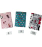 Card wallet in cat and dog print, cotton credit card pouch, fabric pets gift car - Image 6