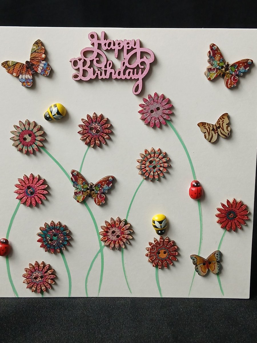 Handmade birthday card 