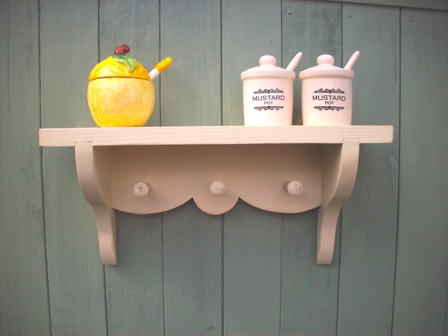 wooden nik nak shelf Folksy