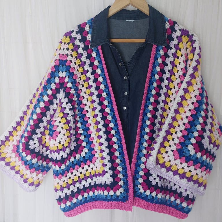 Crochet 'Festival' Hexi Cardigan 