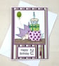 Handmade child's birthday card - Image 4