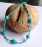 Turquoise Tides - Artisan Handmade Statement Set - Image 3