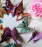 Origami Butterfly Garland, Paper Bunting, Eclectic Bohemian Interiors