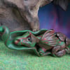 Hatching Bronze Dragon 'Fendrel' in leafy pod Gnome Village