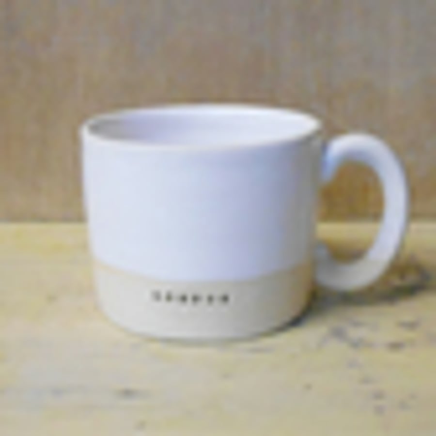 Mug White London Ceramic mug.