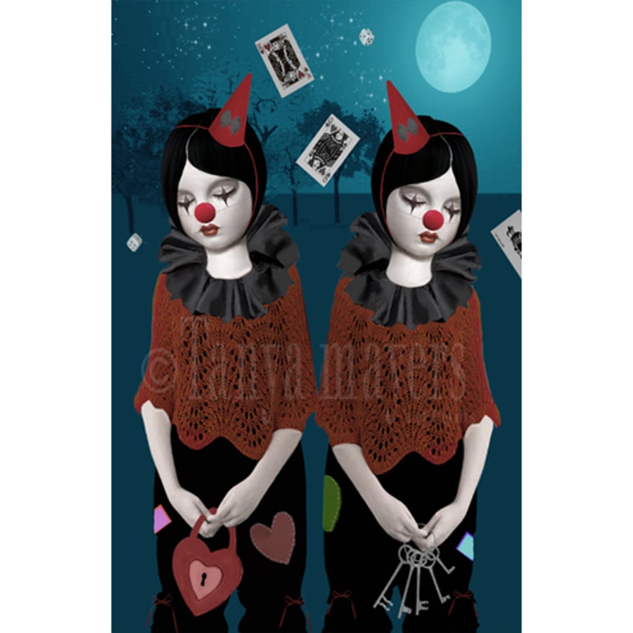 Buy One Get One Free  Fairytale Art Print  Night has brought To those Who Sleep