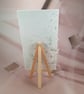 Handmade Card (78) " Think Positive" White Box with Window Included - Image 5