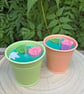 Soy Wax Candle Pair in Tin Pots - Sea Salt Scent - Image 8