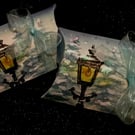 Narnia Snowy Lampost and Woodland Pillow Boxes - Set of 8