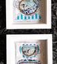 A Wire Blue & White Cup of Tea. Handmade Artwork. Perfect for Tea Lovers!!! - Image 6
