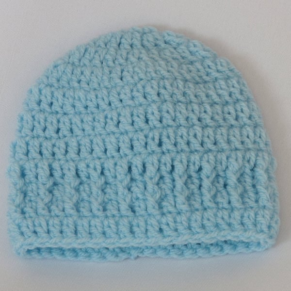 Crochet Baby Beanie Hat