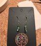 Moss Agate earrings.  - Image 2