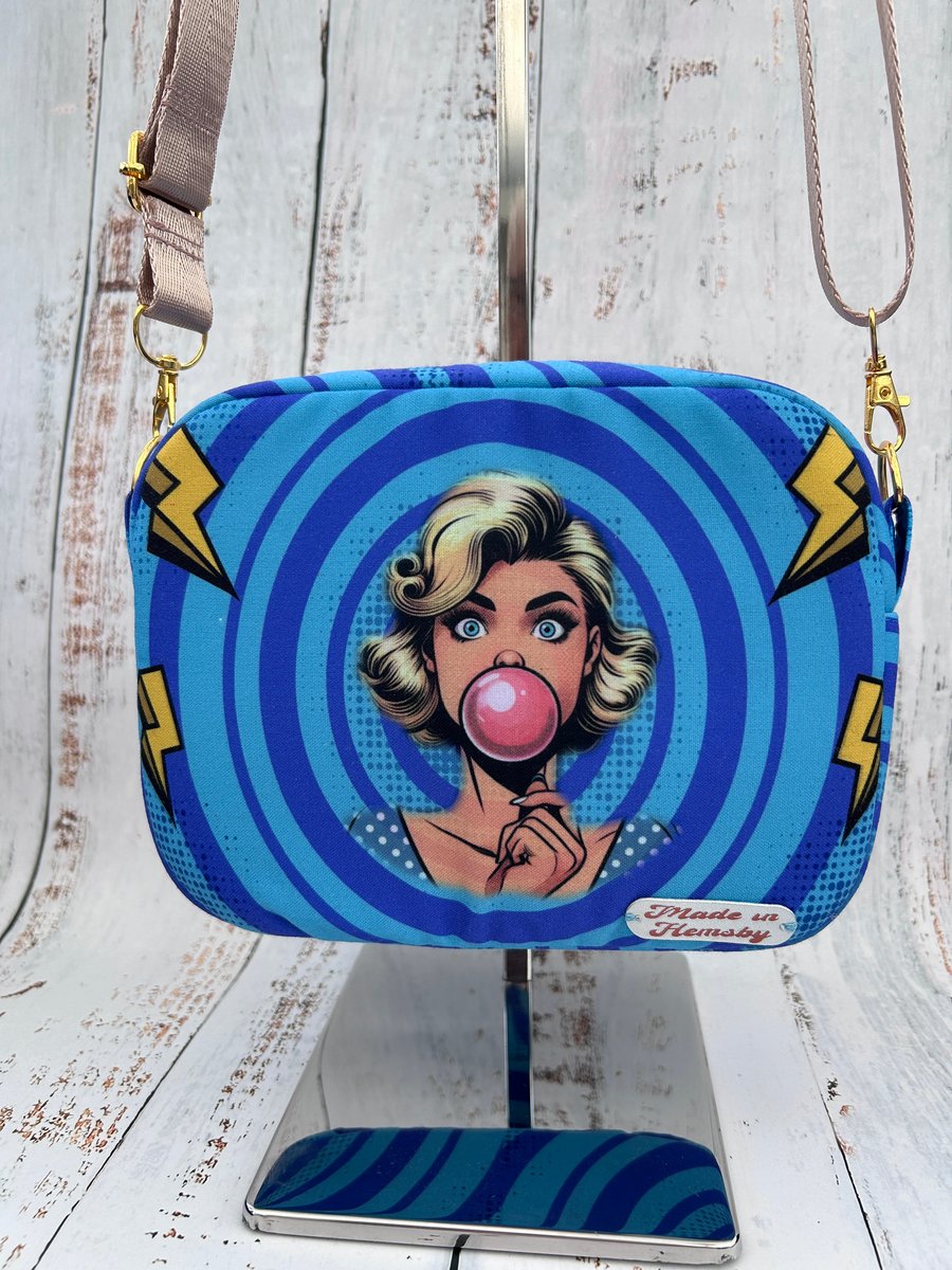Crossbody Bag - Pop Art Style