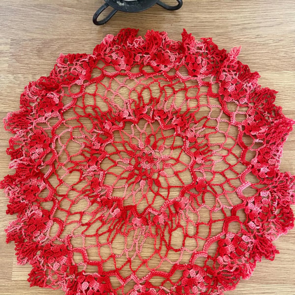 Hand-Crocheted Doily – Slow-Made Cottagecore Home Decor