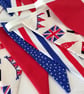 Jubilee Celebration Bunting - 12 Flags union jacks, red white and blue