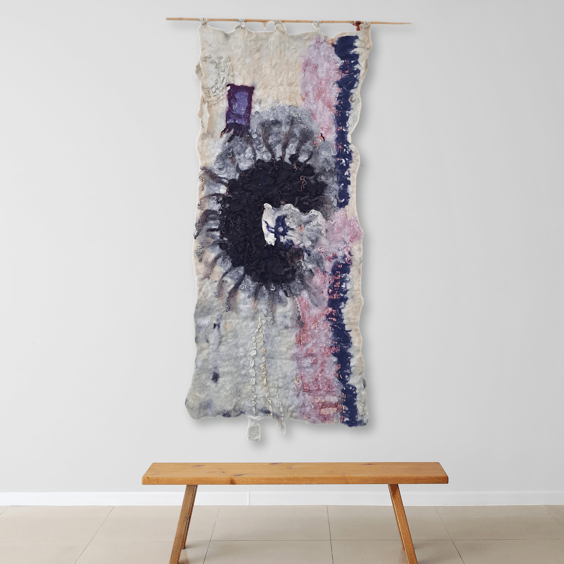 Art felt wall hanging 