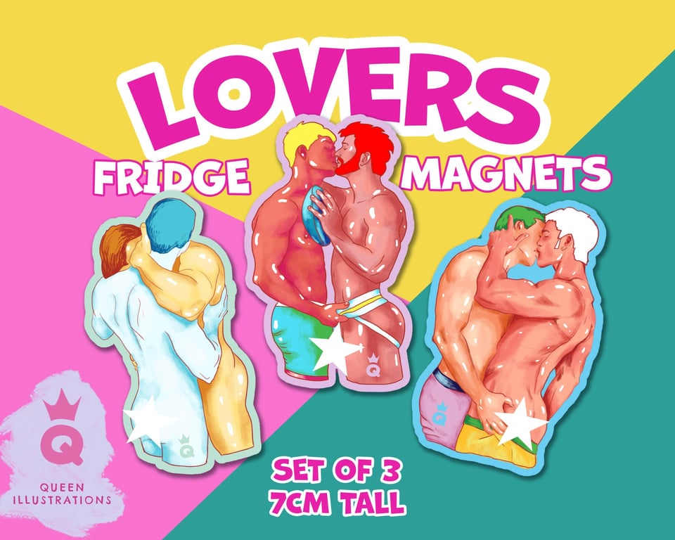 LOVERS Fridge Magnets