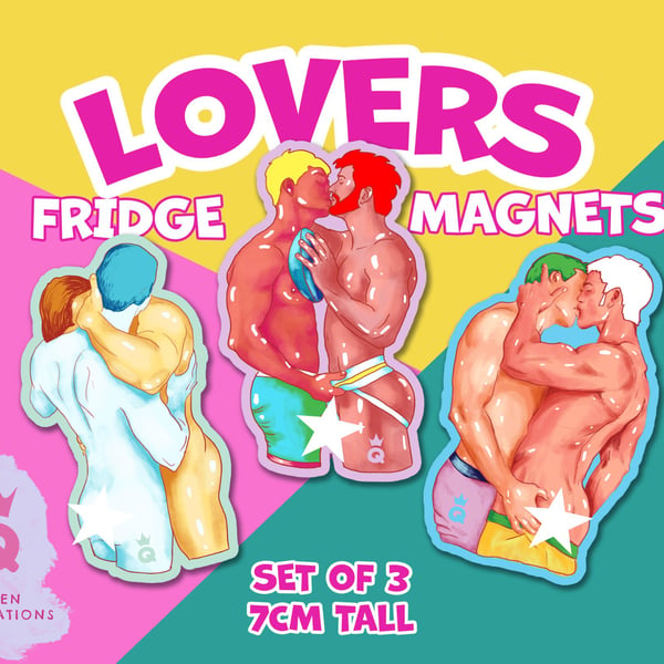 LOVERS Fridge Magnets