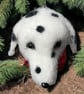 Needle felted dog bauble - Dalmatian - Image 6