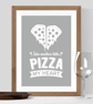 Pizza My Heart Print - Image 1