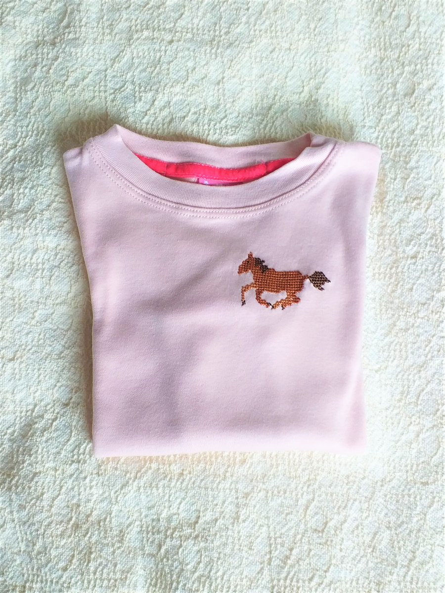 Horse Long-sleeved T-shirt age 5